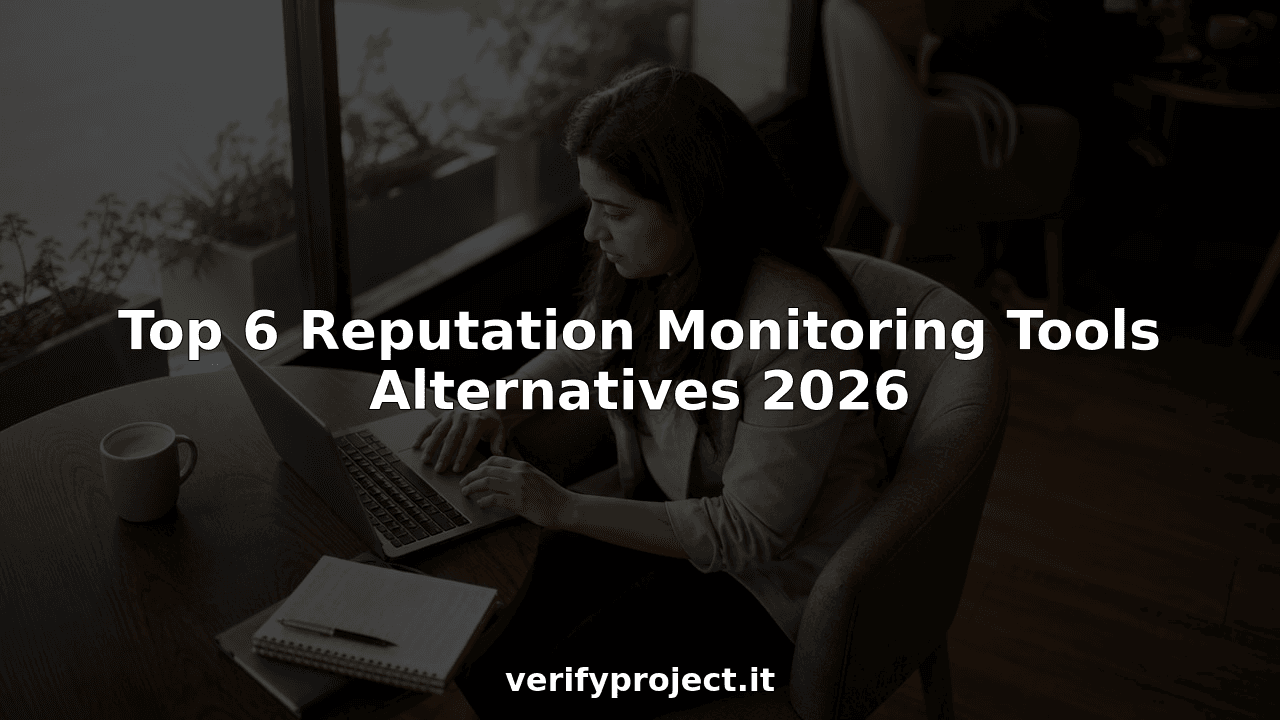 Top 6 Reputation Monitoring Tools Alternatives 2026